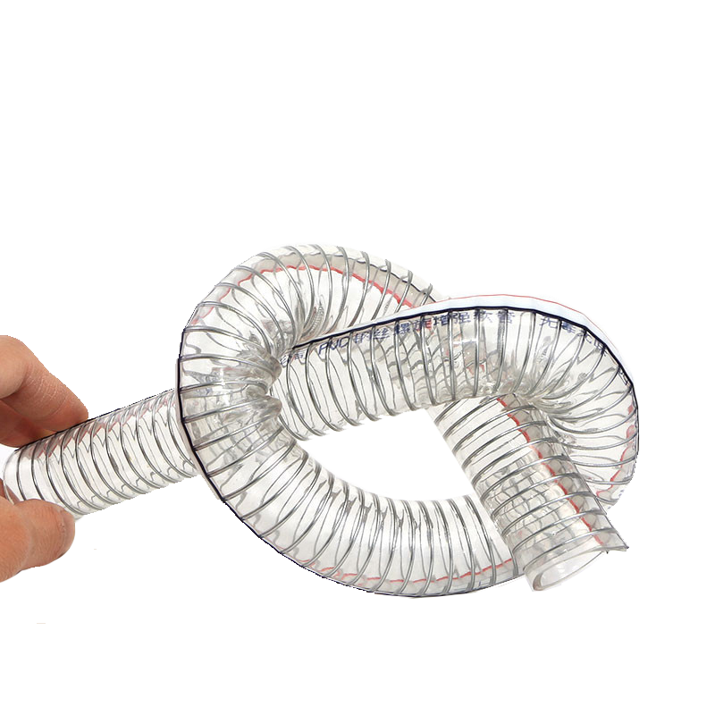 Chinese Factory 2 pouces tuyau flexible pvc fil d'acier sprial renforcé tuyau