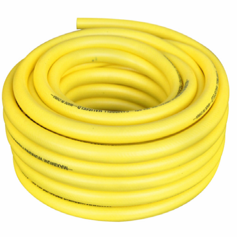 Tuyau de gaz jaune haute pression en PVC