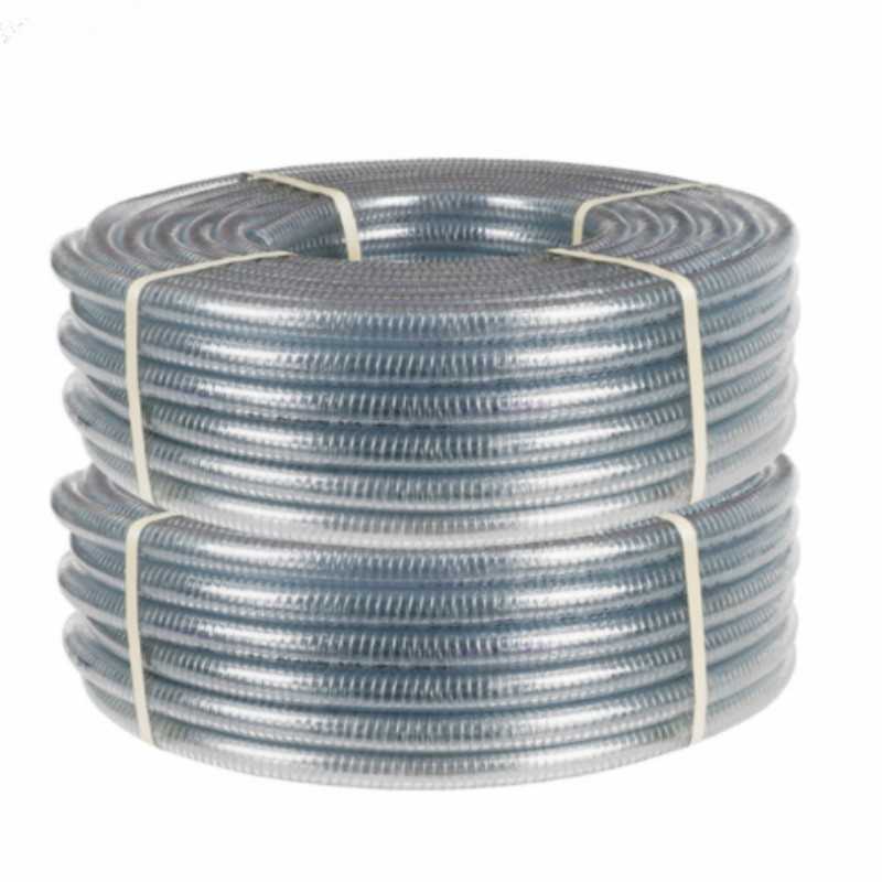 Tuyau renforcé en fil d'acier en spirale PVC direct à haute pression