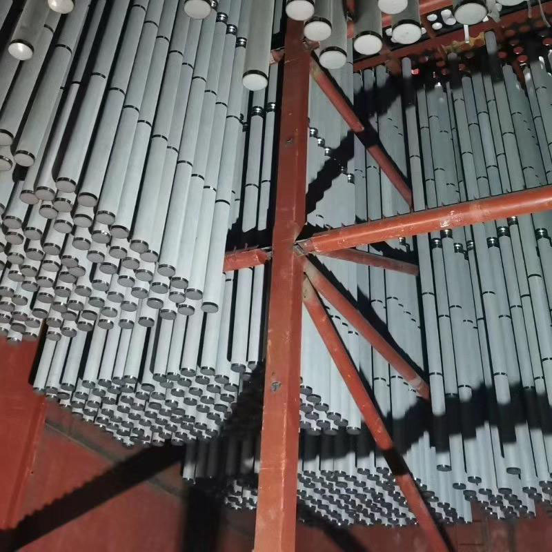 Élément de filtres à gaz chauds en acier inoxydable