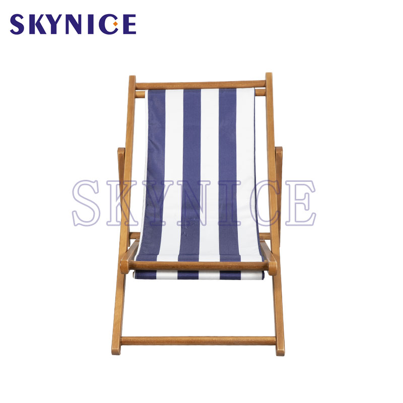 Chaise de plage en bois pour enfants