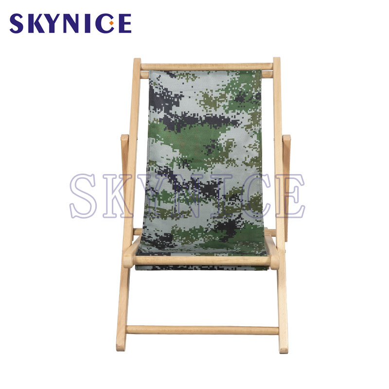 Chaise longue en bois pour enfants