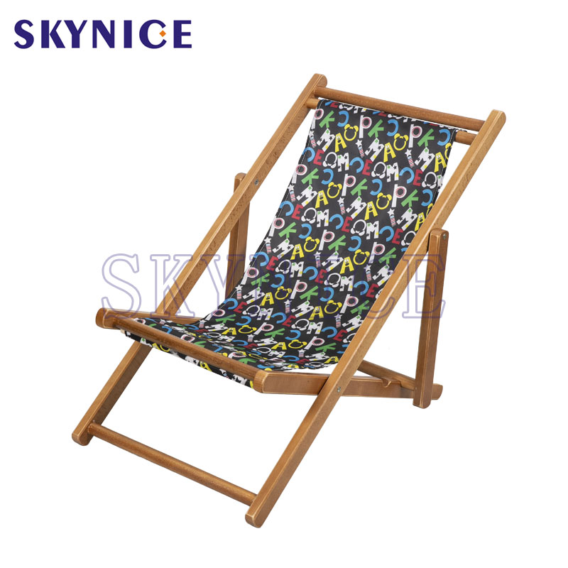 Tissu en bois de remplacement de chaise de fronde pour des enfants