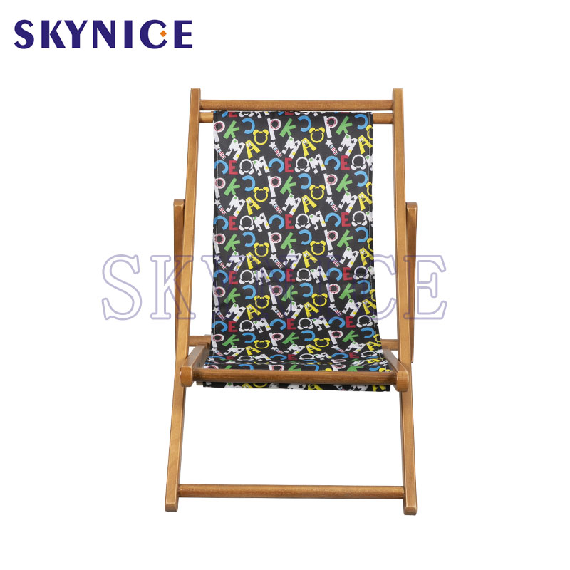Tissu en bois de remplacement de chaise de fronde pour des enfants
