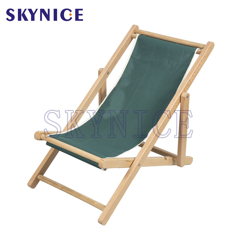 Cadre de chaise de plage en bois pour enfants