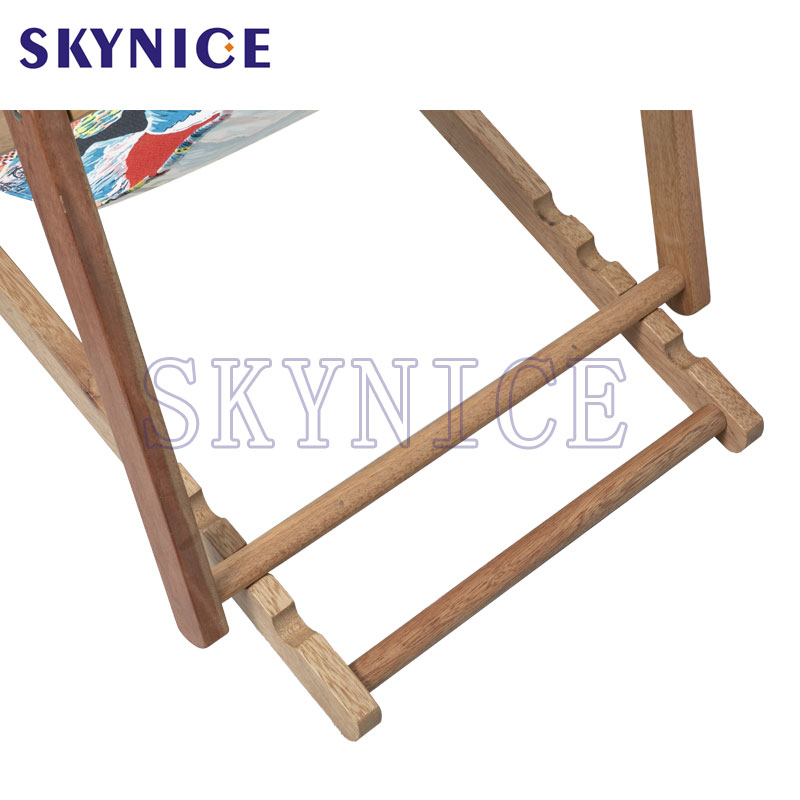 Chaise longue pliante à bas prix en bois