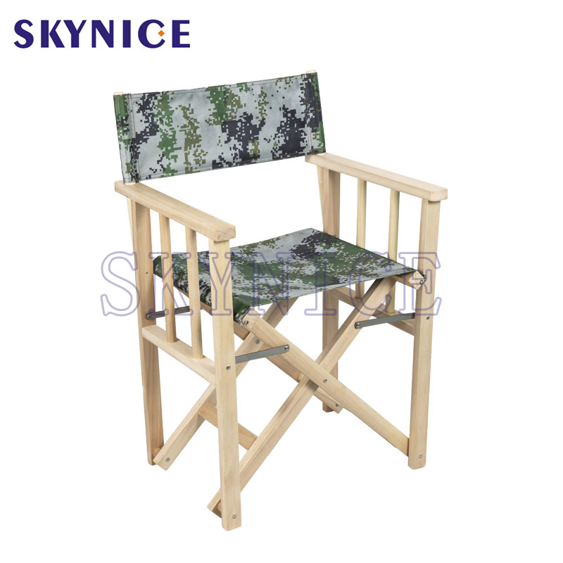 Chaise de directeur en bois