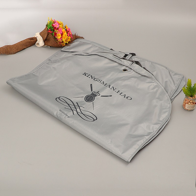 SGW18 gros vêtement sac à glissière hommes costume voyage vêtement sac logo personnalisé