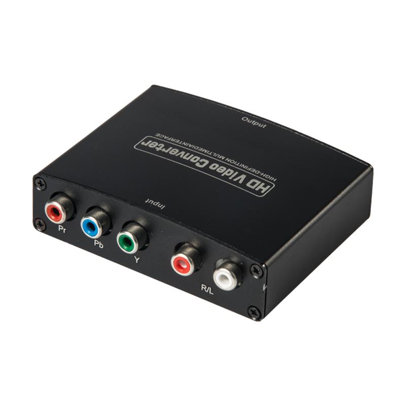 Convertisseur YPbPr + R / L AUDIO vers HDMI 1080P
