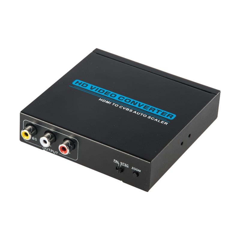 Convertisseur HDMI vers AV / CVBS de haute qualité Auto Scaler 1080P