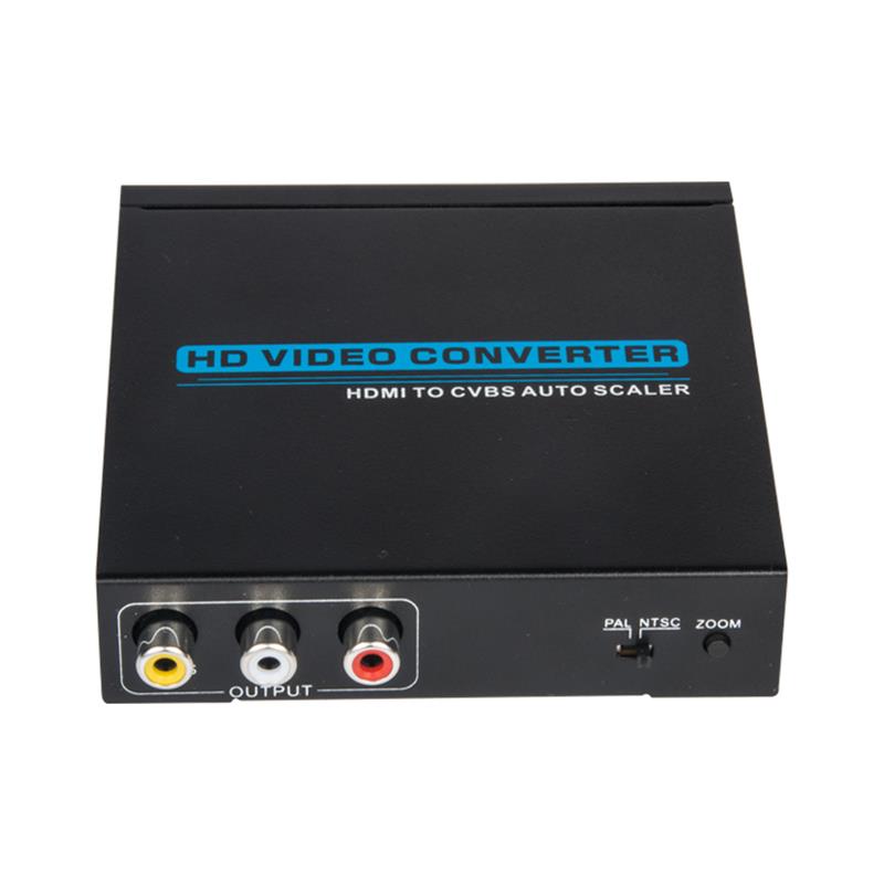 Convertisseur HDMI vers AV / CVBS de haute qualité Auto Scaler 1080P