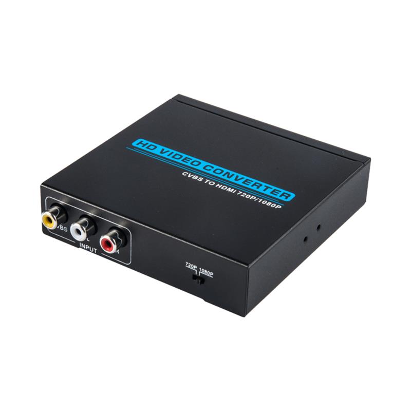 Convertisseur AV / CVBS vers HDMI Up Scaler 720P / 1080P