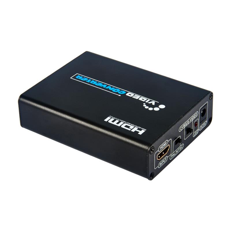Convertisseur HDMI vers CVBS / AV + S-Video Auto Scaler