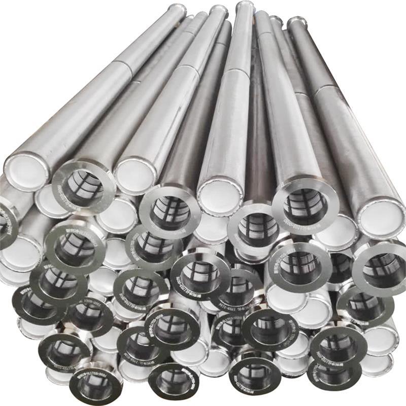 Sac filtrant en fibre métallique utilisé pour la filtration des gaz chauds