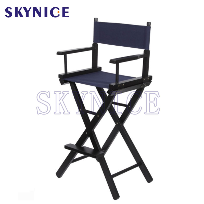 Siège portable pliable en bois