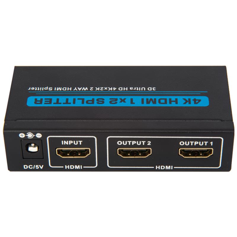 V1.4 Splitter HDMI 1x2 2 ports 3D Ultra HD 4Kx2K / 30Hz