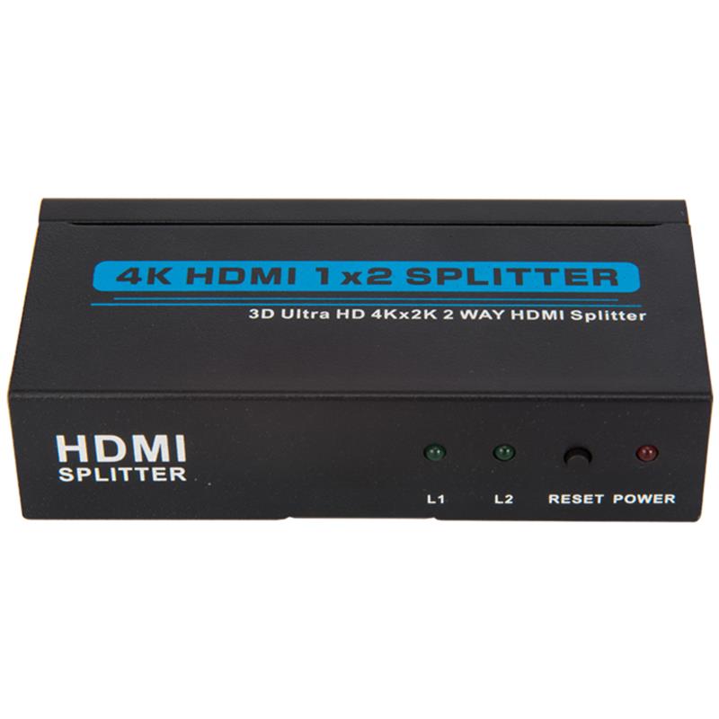 V1.4 Splitter HDMI 1x2 2 ports 3D Ultra HD 4Kx2K / 30Hz