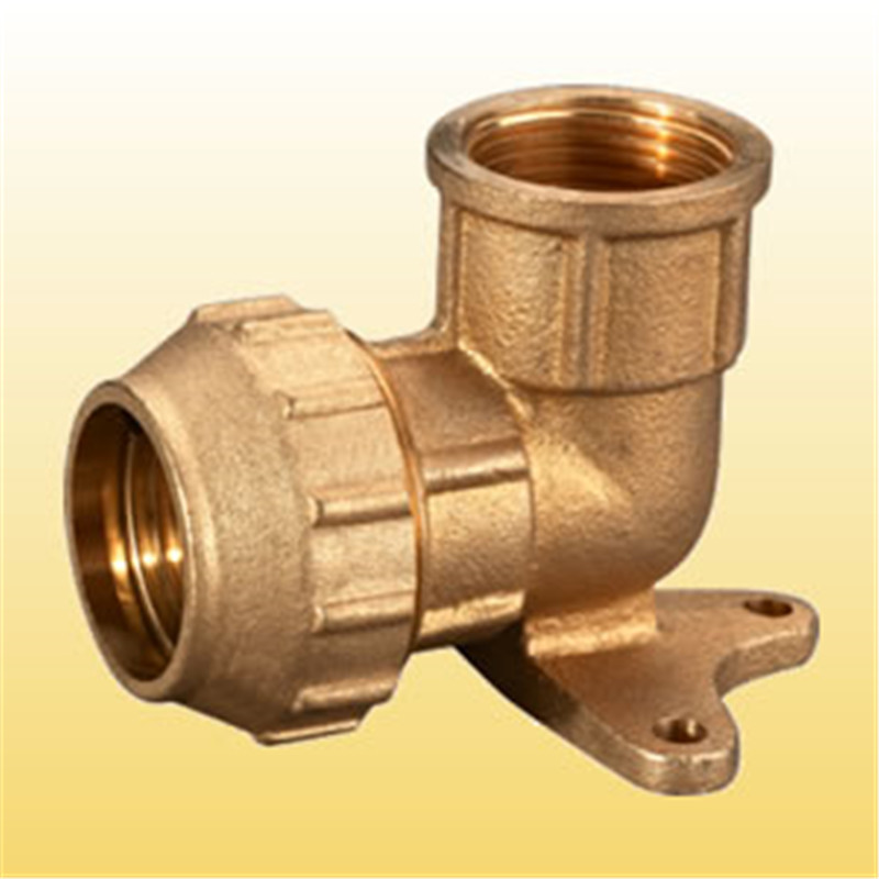 Raccord de compression PE en laiton