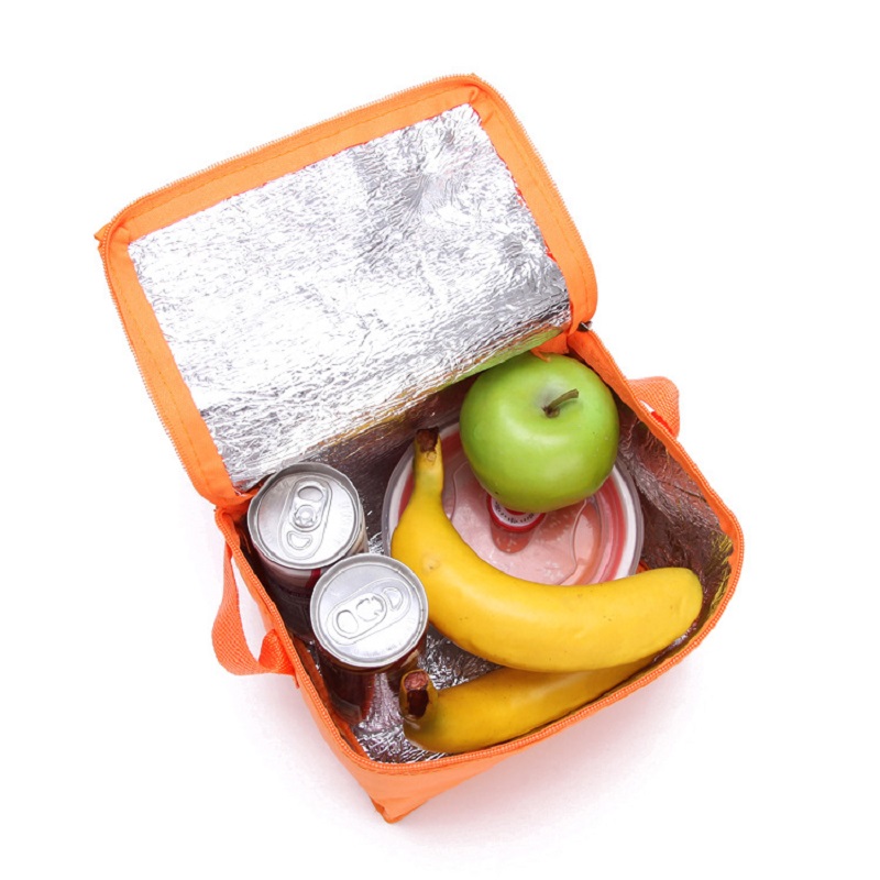SGC24 Meilleure Qualité Promotion Isolé Zip Fermeture Pliable Fourre-Tout Déjeuner Bière Refroidisseur Sac Mini Glace Glacière Sac