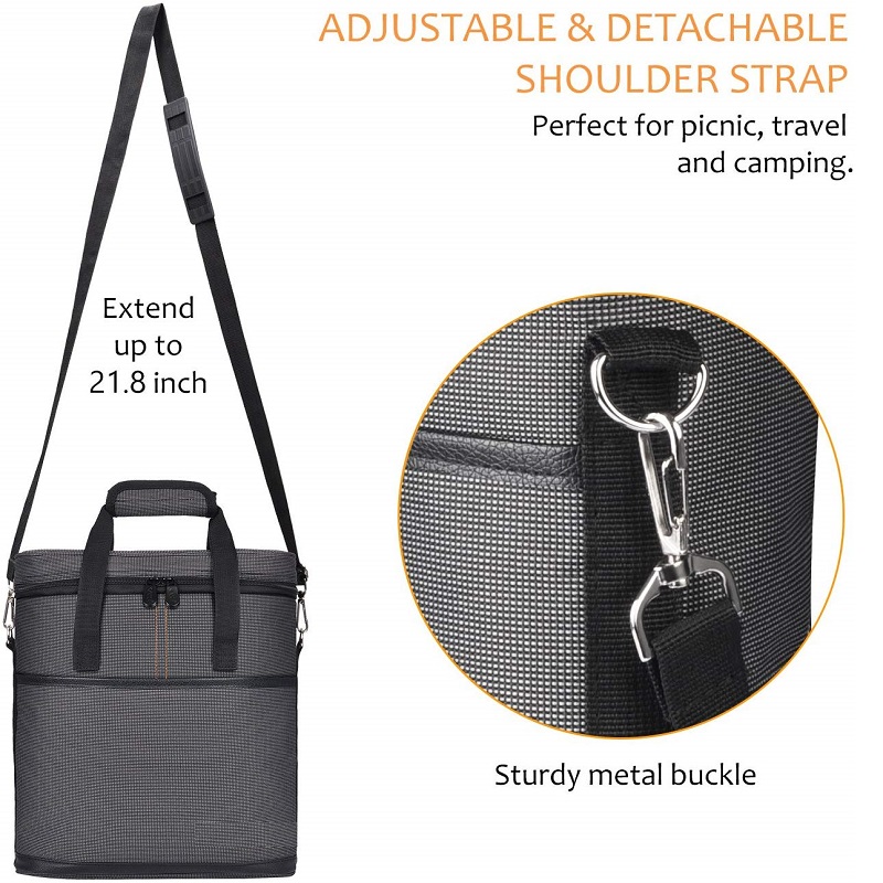SGC33 En Gros Isolé Vin Voyage Sac 3 Bouteilles De Vin Tote Bag Carrier Case Cadeau Sacs pour Vin