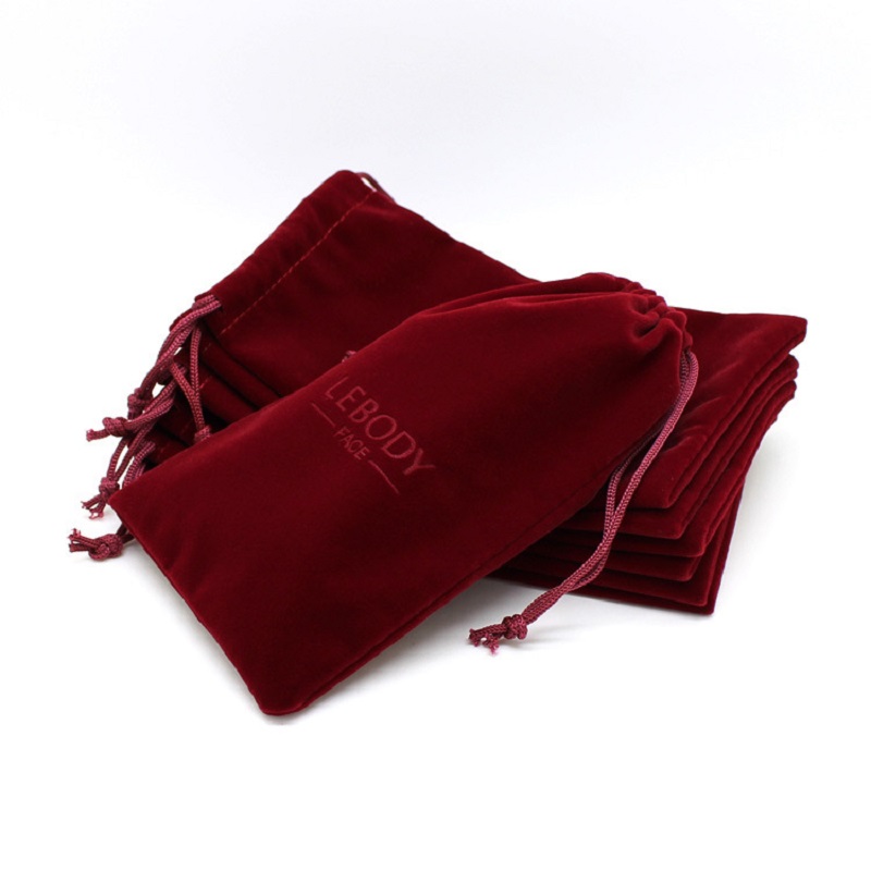 SGS45 Mini Parfum Petit Sac Velours Cordon Bijoux Sacs Cosmétique Maquillage Cadeau Sac En Gros