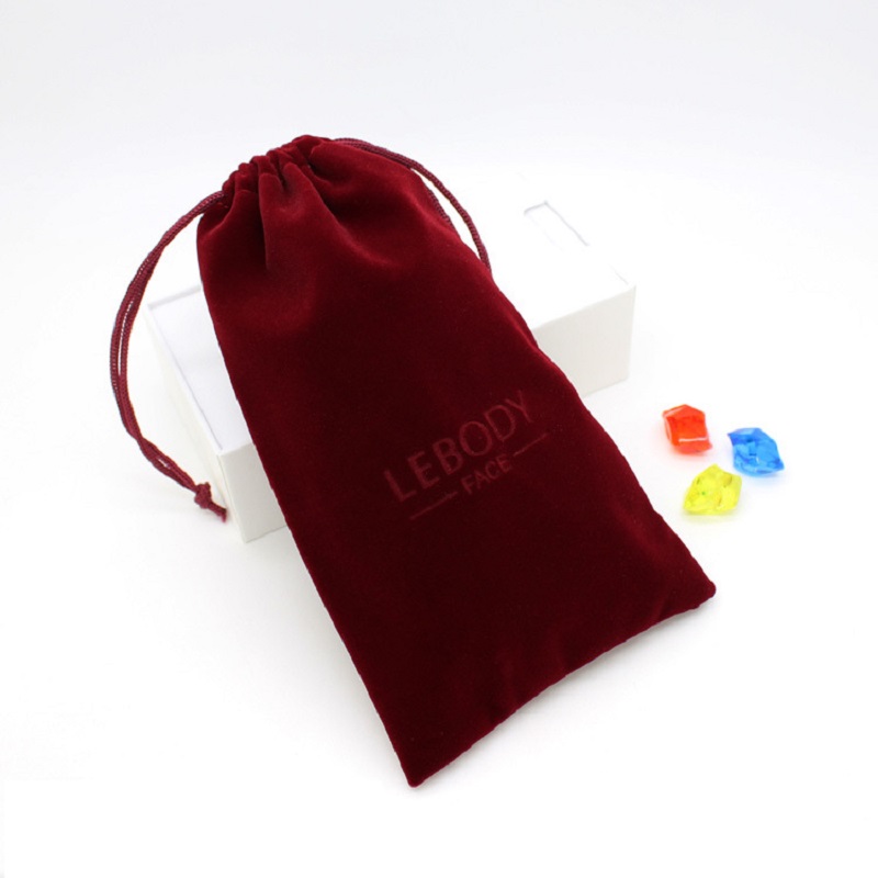 SGS45 Mini Parfum Petit Sac Velours Cordon Bijoux Sacs Cosmétique Maquillage Cadeau Sac En Gros