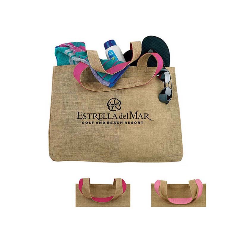 SGS49 Personnalisé Imprimé Pas Cher Prix Lin Jute Chanvre Cordon Pochettes Bière Vin Bouteille Sac