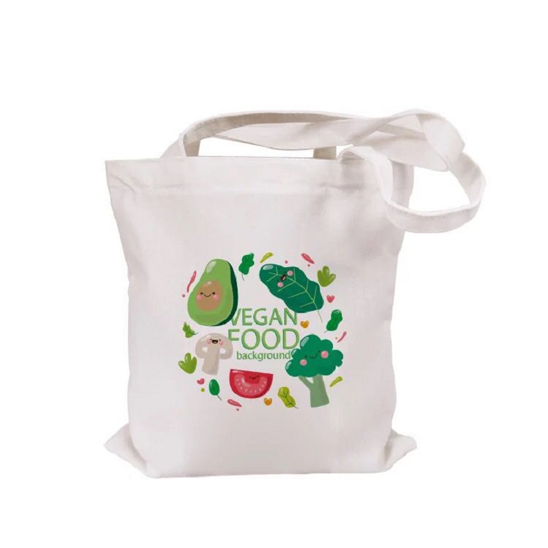 SG63 personnalisé Logo toile coton sacs fourre-tout réutilisables coton sacs à provisions épicerie sacs fourre-tout pour faire du shopping