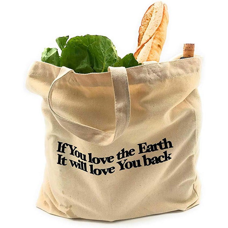 Sg64 legumes organiques lourds fruits shopping sacs en coton toile sac à main avec marques imprimées personnalisées