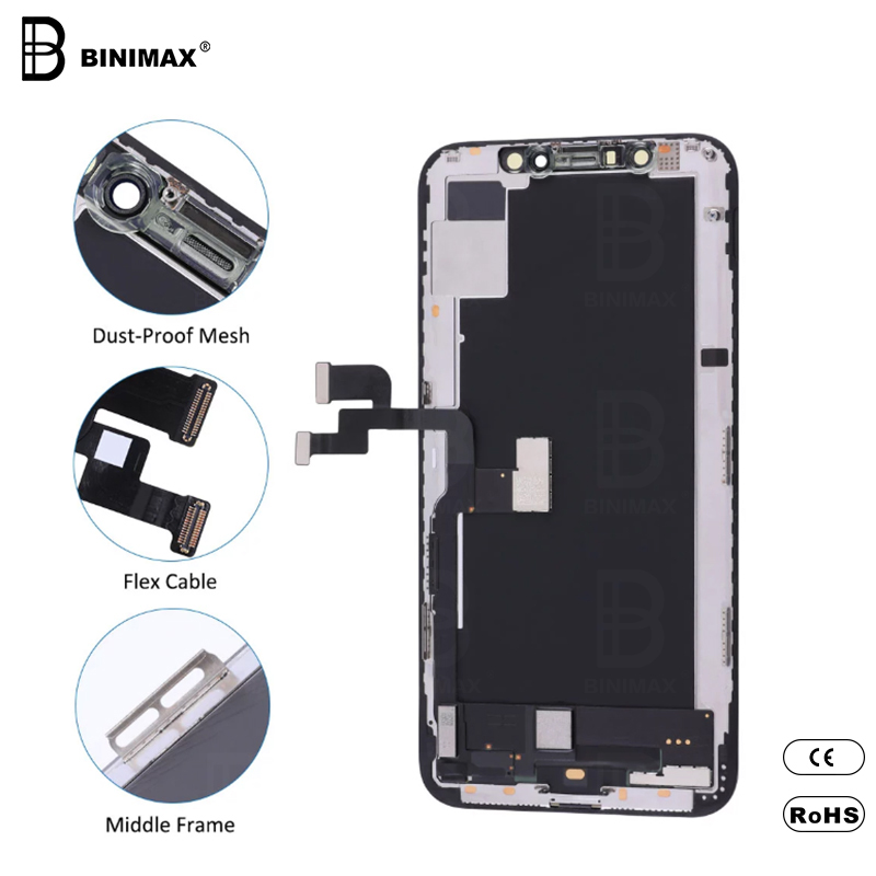 BINIMAX stock téléphone portable lcd pour ip XS
