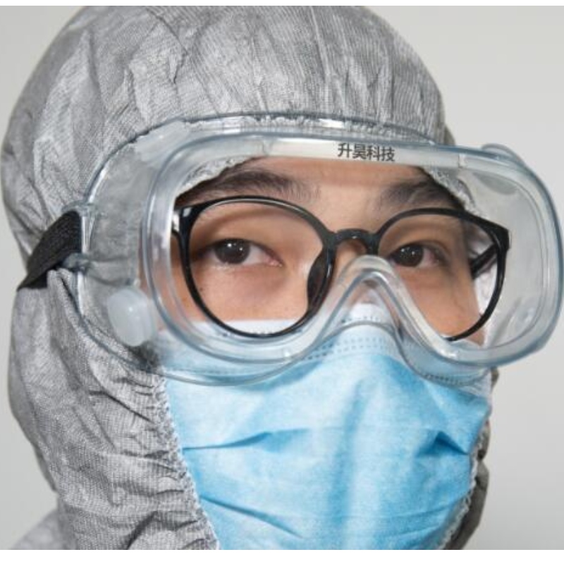 Indirect ventilation isolation lunettes