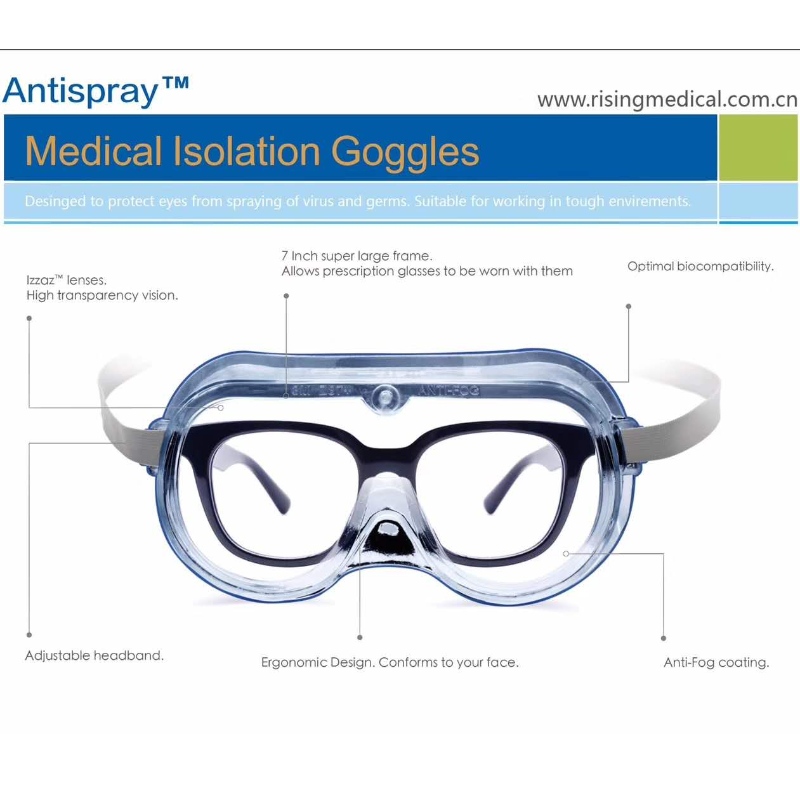 Indirect ventilation isolation lunettes
