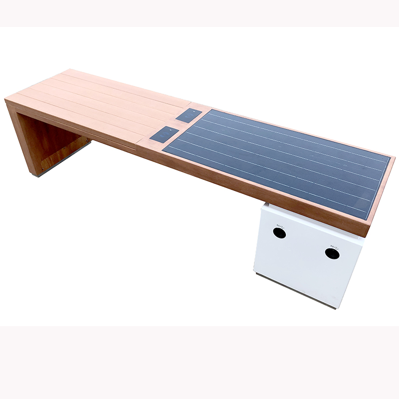 Solar portable recharge wifi Access Outdoor Furniture Smart banc