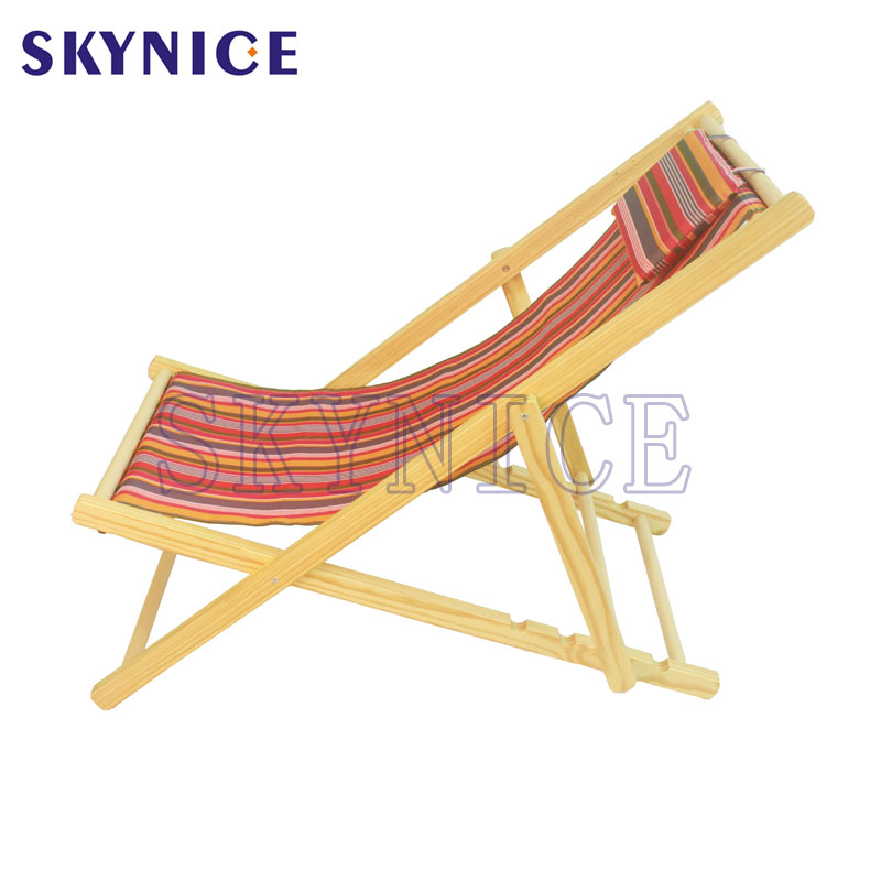 Chaise de plage de pique-nique de loisirs de camping en plein air