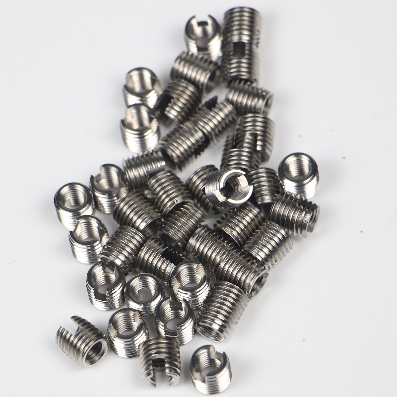302 000 100.500 M10 * 1.5 * 14 * 1.5 * 18L inserts filetés autotaraudants avec fente de coupe