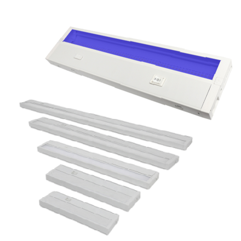 Anti New Coronavirus 405nm UVA Ultraviolet LED Sous Cabinet Stérilisation Lumière Intérieure Lampe De Désinfection UV Germicide Lampe UV Bleu Éclairage Lumière