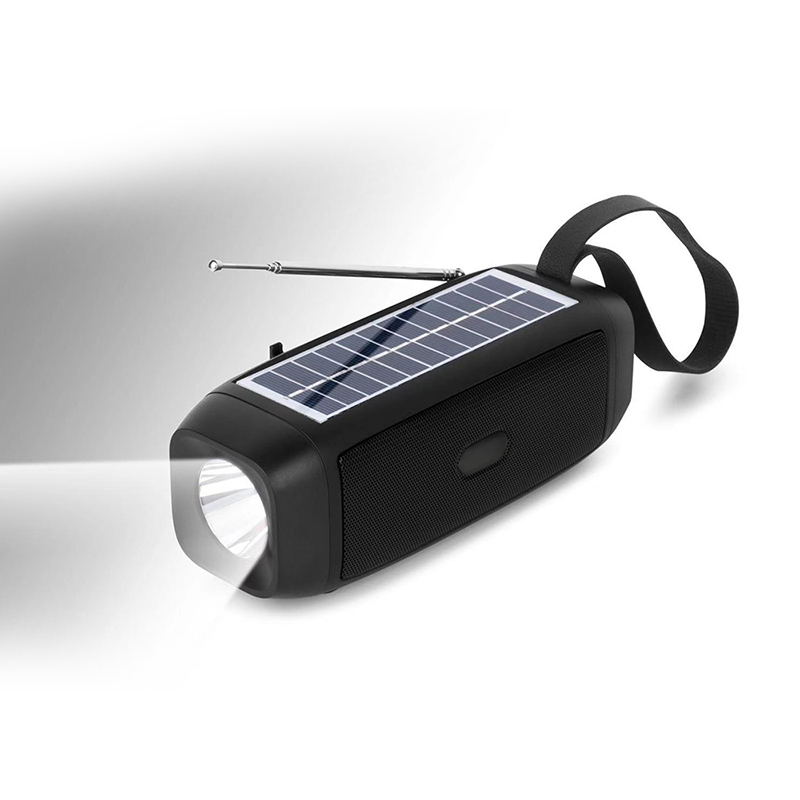 Haut - parleur os - 602 Bluetooth avec lampe de poche et énergie solaire