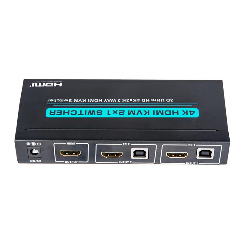 V1.4 commutateurs HDMI - KVM - 2x1 supportant une UHF 3D 4kx2k / 30hz