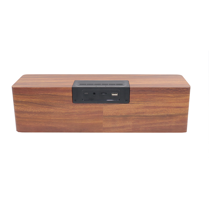 Haut - parleur Bluetooth avec boîte en bois os - 562