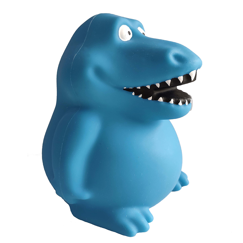 Nouveau design silicone squeaky chien jouet pot ventre animal de compagnie à mâcher jouet pour mâcher