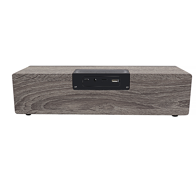 HAUT-PARLEUR BLUETOOTH OS-525 AVEC ARMOIRE EN BOIS