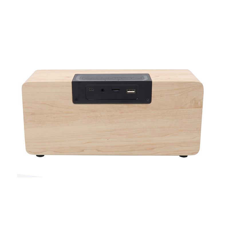 HAUT-PARLEUR BLUETOOTH OS-545 AVEC ARMOIRE EN BOIS