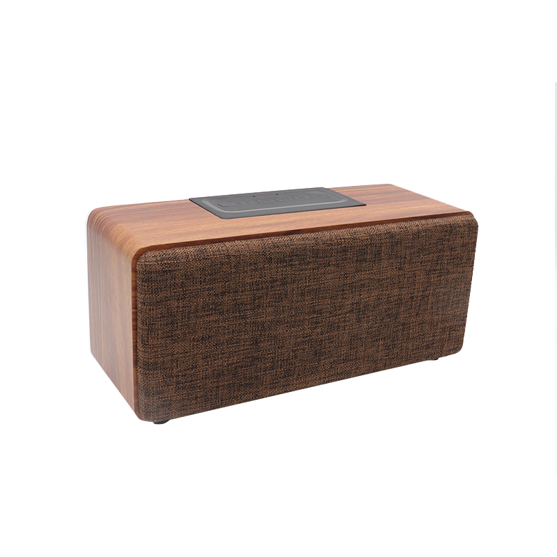 HAUT-PARLEUR BLUETOOTH OS-545 AVEC ARMOIRE EN BOIS