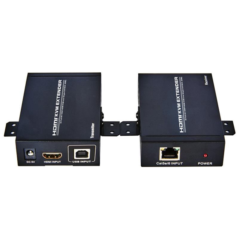 Extendeur KVM HDMI 60m sur un seul support cat5e / 6 Full HD 1080P