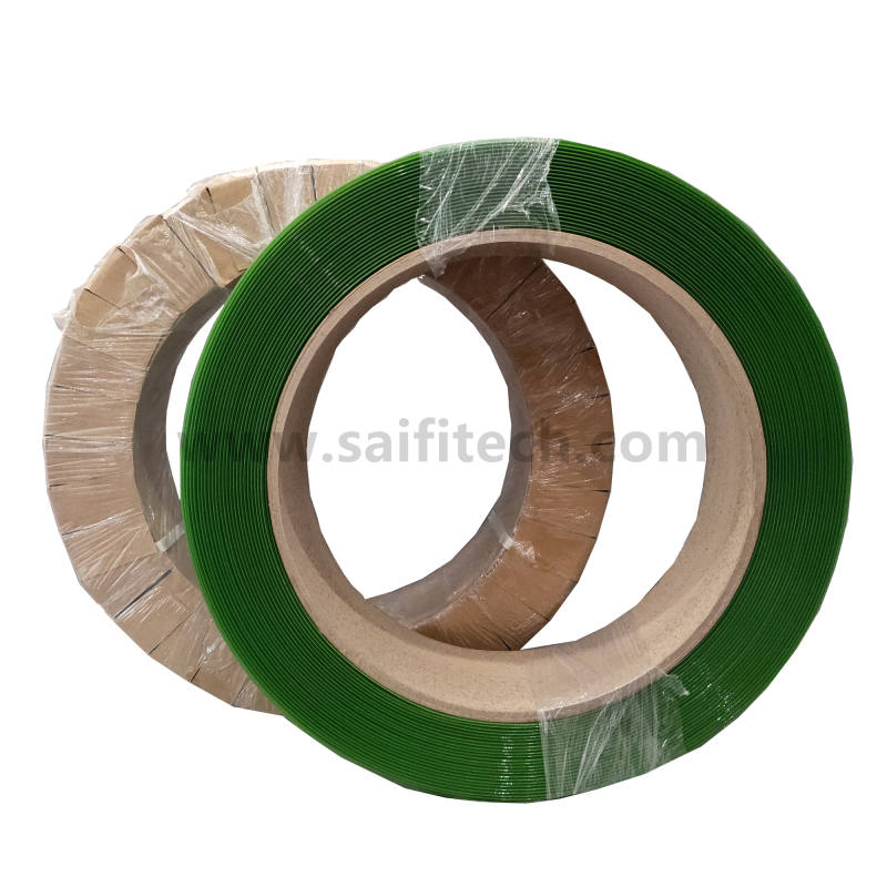 Green polyester band