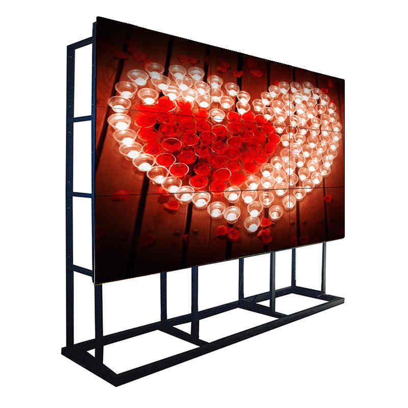 55 pouces 3,5 mm lunette 700 Nit LCD Video Walls System Monitor Display avec panneau LG pour Command Center, Shopping Mall, Chain Store control room