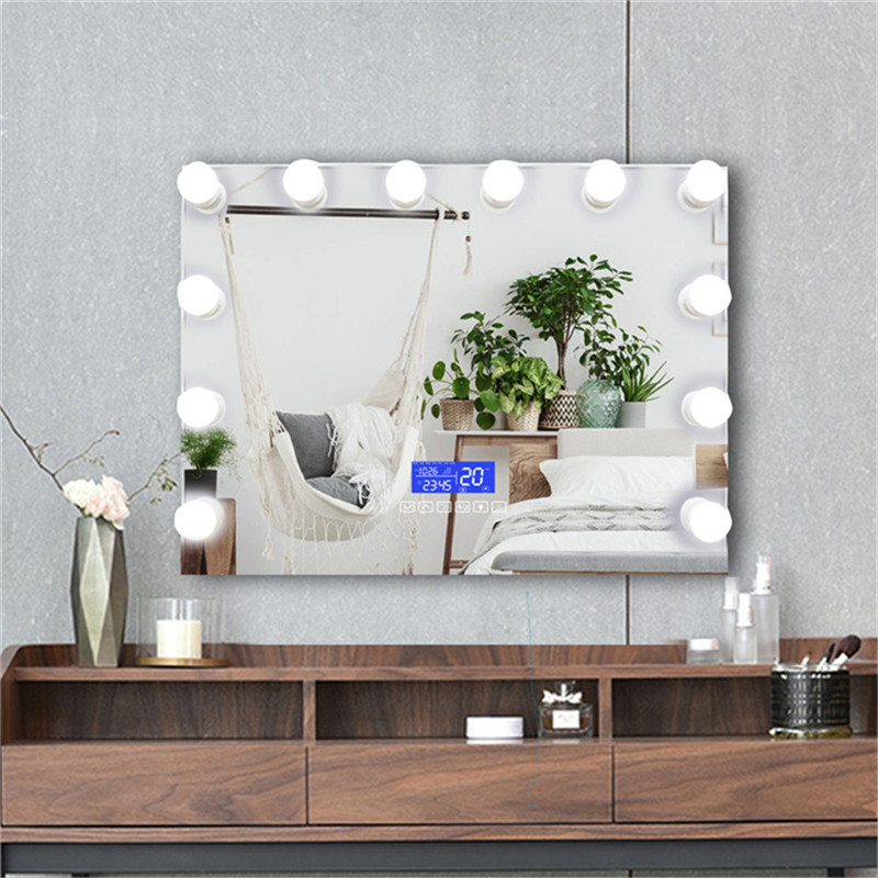 Dressing table Touch Screen Bluetooth Mirror Wall Hollywood LED dressing Mirror