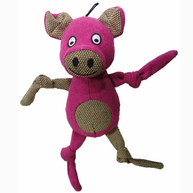 Rabbit animal model New Design for PET Toys with grinced