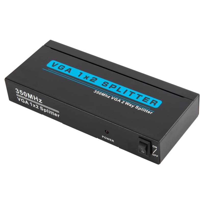 350MHz 2 voies VGA 1x2 Splitter Support 1080P