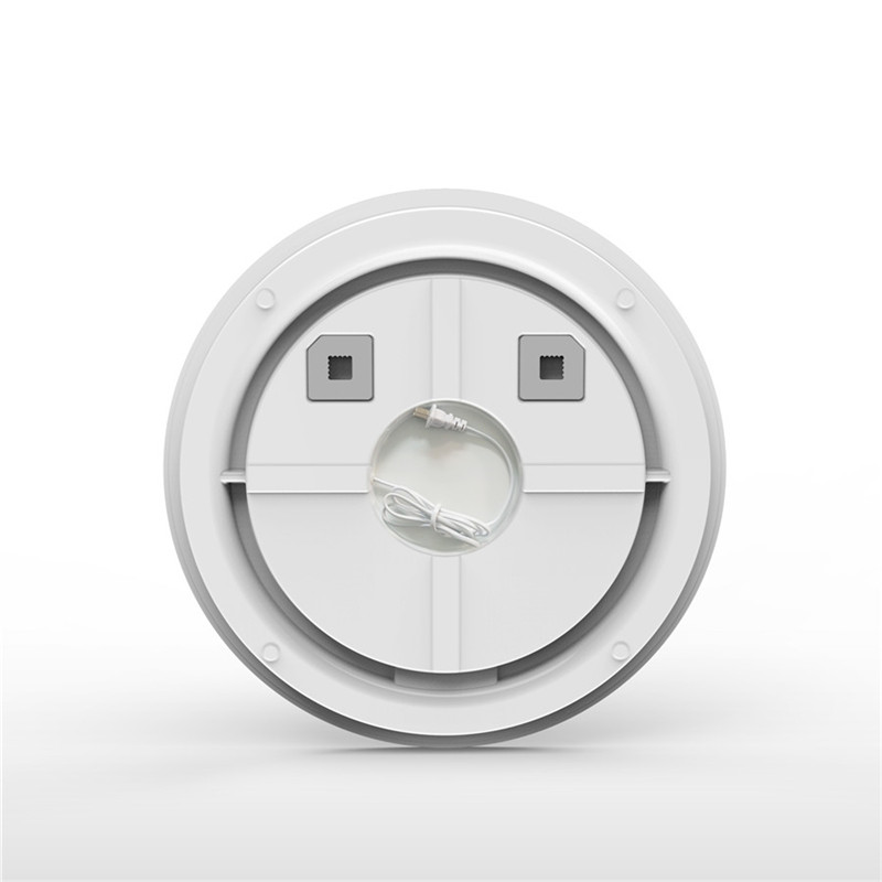 Miroir de salle de bain bon marché fixé au mur de miroir de maquillage de lumière ronde de l'hôtel LED